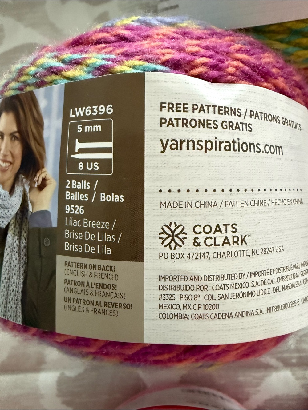Red Heart Roll With It Tweed Yarn – Vintage #9251 – 4 Skein Lot – DISCONTINUED - Picture 5 of 5